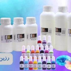 رزین - رنگ ها